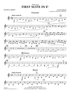 Themes from First Suite in Eb von Gustav Holst (Download) 