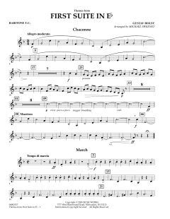 Themes from First Suite in Eb von Gustav Holst (Download) 