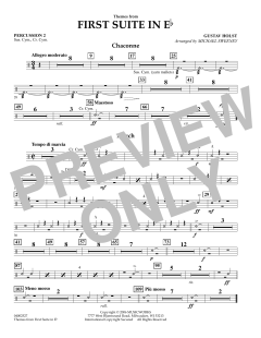 Themes from First Suite in Eb von Gustav Holst (Download) 