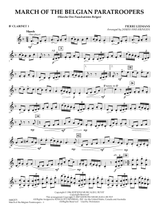 March Of The Belgian Paratroopers von James Swearingen (Download) 