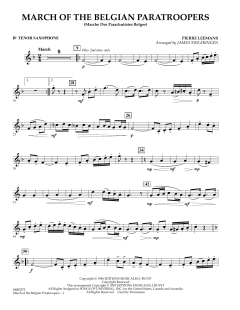 March Of The Belgian Paratroopers von James Swearingen (Download) 