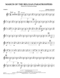 March Of The Belgian Paratroopers von James Swearingen (Download) 