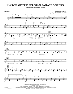 March Of The Belgian Paratroopers von James Swearingen (Download) 