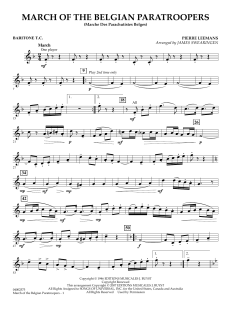 March Of The Belgian Paratroopers von James Swearingen (Download) 