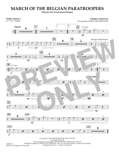 March Of The Belgian Paratroopers von James Swearingen (Download) 