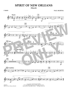 Spirit Of New Orleans (March) von Paul Murtha (Download) 