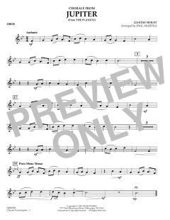 Chorale from Jupiter von Gustav Holst (Download) 