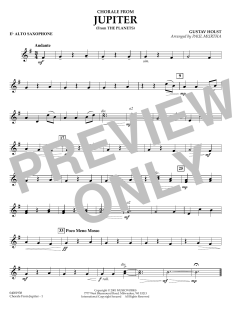 Chorale from Jupiter von Gustav Holst (Download) 