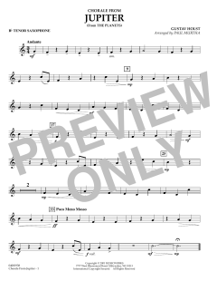 Chorale from Jupiter von Gustav Holst (Download) 