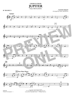 Chorale from Jupiter von Gustav Holst (Download) 