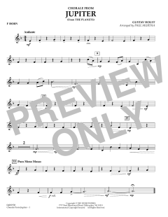 Chorale from Jupiter von Gustav Holst (Download) 