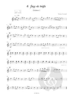 10 duos faciles pour guitare von Thierry Tisserand 