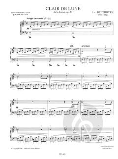 Clair de lune von Ludwig van Beethoven 