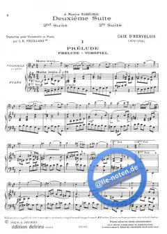 Suite no2 von Louis de Caix d'Hervelois 