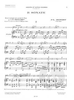 Sonate No. 2 von Jean-Louis Duport 