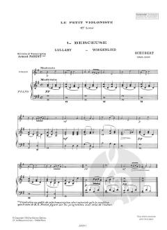 Le Petit violoniste Vol. 1A von Armand Parent 
