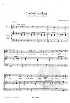 Lieder Band 3 von Richard Strauss 