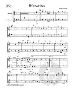 Bläser Mix: Latin Standards Eb 