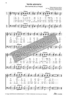 Europäische Chorweihnacht 1 (TTBB) 