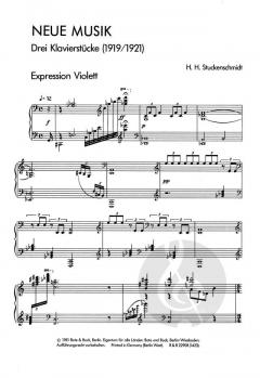 Neue Musik von Hans Heinz Stuckenschmidt 