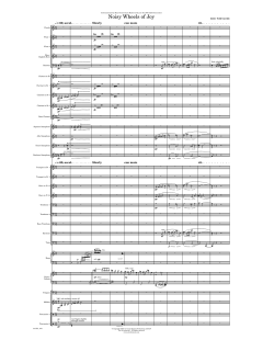 Noisy Wheels Of Joy von Eric Whitacre (Download) 