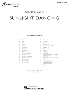 Sunlight Dancing von Robert Buckley (Download) 
