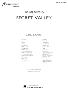 Secret Valley von Michael Sweeney 