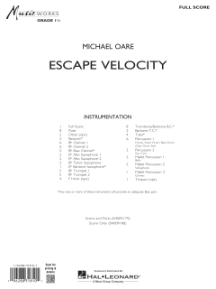 Escape Velocity von Michael Oare 