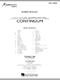 Continuum von Robert Buckley 
