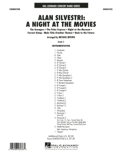 Alan Silvestri: A Night At The Movies (Download) 