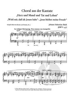 Choral BWV 147 von Johann Sebastian Bach 