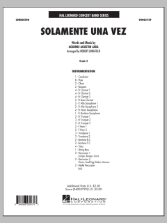 Solamente Una Vez von Augustin Lara 