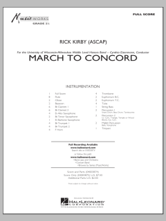 March To Concord von Rick Kirby (Download) 