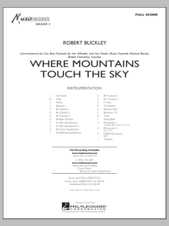 Where Mountains Touch The Sky von Robert Buckley 