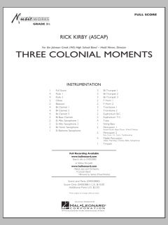 Three Colonial Moments von Rick Kirby (Download) 