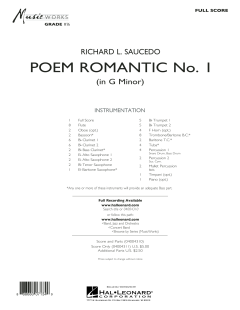 Poem Romantic No. 1 von Richard Saucedo 