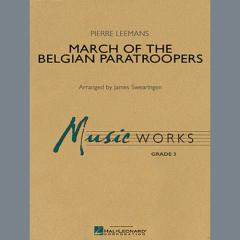 March Of The Belgian Paratroopers von Pierre Leemans 