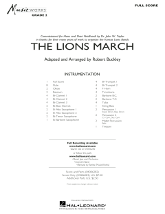 The Lions March (Download) 