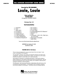 Louie, Louie 