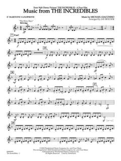 The Incredibles (Michael Giacchino) 