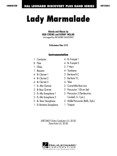 Lady Marmalade von Bob Crewe (Download) 