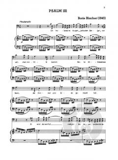 Drei Psalmen von Boris Blacher 