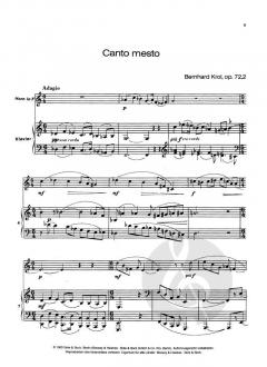 Drei Stücke op. 72 von Bernhard Krol für Horn und Klavier