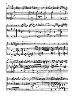 Introduktion, Thema und Variationen von Carl Maria von Weber 