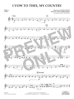 I Vow To Thee, My Country von Gustav Holst (Download) 