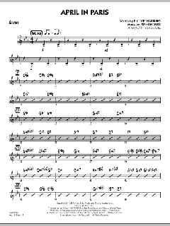 April In Paris von Vernon Duke (Download) 