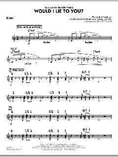 Would I Lie To You? von Eurythmics (Download) 