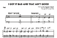 I Got It Bad And That Ain't Good von Duke Ellington (Download) 