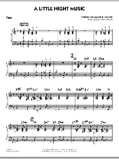 A Little Night Music von Wolfgang Amadeus Mozart (Download) 