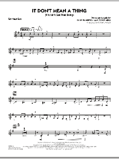 It Don't Mean A Thing von Duke Ellington (Download) 